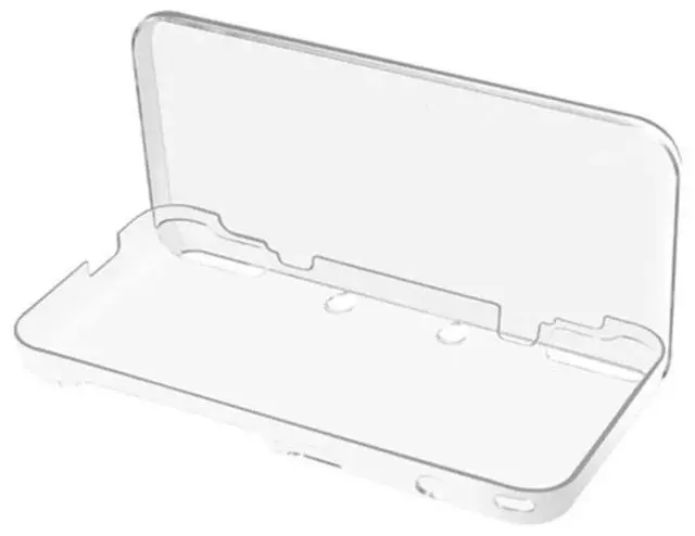 Alt view image 4 of 4 - Transparent Clear Crystal Case for 2DS LL/2DS XL Game Console Hard Housing Shell Dustproof & Shockproof Protective Cover
