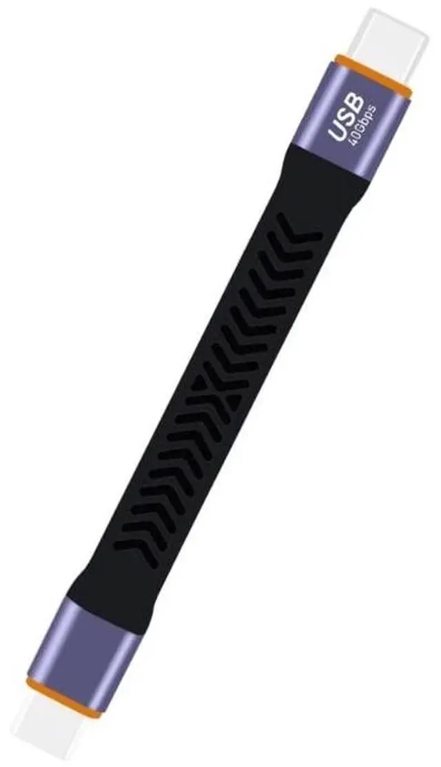 Alt view image 6 of 7 - 40Gbps USB C to USB Type C Cable for MacBook Pro Quick Charge 4.0/3.1 60W 100W PD Fast Charging for  Charge Cable