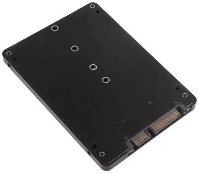 Alt view image 7 of 7 - SATA3.0 6Gbps M.2 NGFF SSD To SATA3 Adapter Card M2 NGFF SSD To SATA3.0 External Hard Drive Box Hard Disk Adapter Board