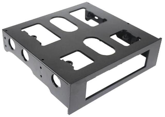 Alt view image 3 of 4 - 3.5'' to 5.25'' Hard Disk Drive Bracket Computer Case Adapter Kit Mounting Bracket For Front Panel Hub Card Reader Controller