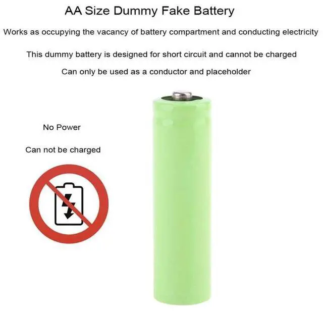Alt view image 2 of 4 - AA Batteries Power Supply Adapter Cable Eu standard plug Eliminators Cord Replacement 3pcs 1.5V LR6 AA for LED