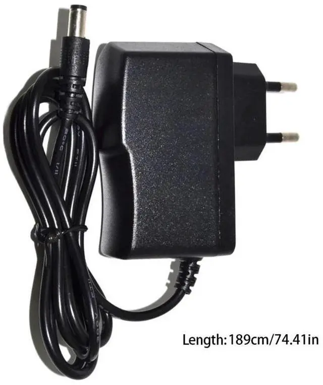 Alt view image 3 of 3 - For NES/SNES Universal Game Console Adapter Power Supply Cord EU Plug Charger Cable