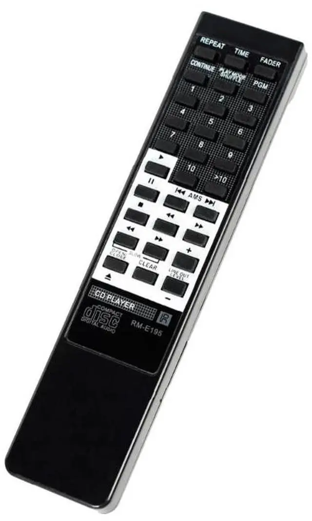 Alt view image 3 of 4 - RM-E195 Remote Control Universal for  CD AUDIO DISC DVD Recorder 228ESD 227ESD CDP-X33 CDP-790/950 CDP497 CD750