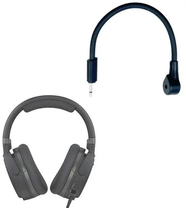 Alt view image 2 of 4 - Replacement 2.5mm Mic Microphone Booms for JBL Quantum 100 Q100 Wired Gaming Headphones Game Headsets Mic