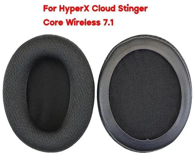 Alt view image 2 of 4 - Replacement Ear Pads Cushions For HyperX Cloud Stinger Core Wireless 7.1 Headphone Earpads Memory Sponge Earmuff Earcups
