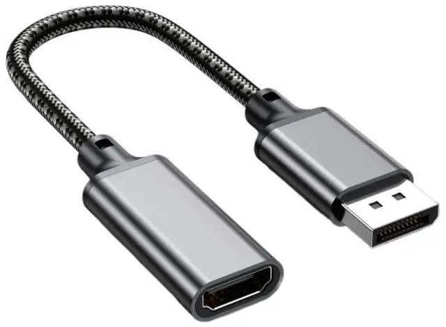 Main image of Displayport to HDMI-compatible Adapter 4K 8K DP Male to HDMI-compatible Female Adapters Display Port Converter for