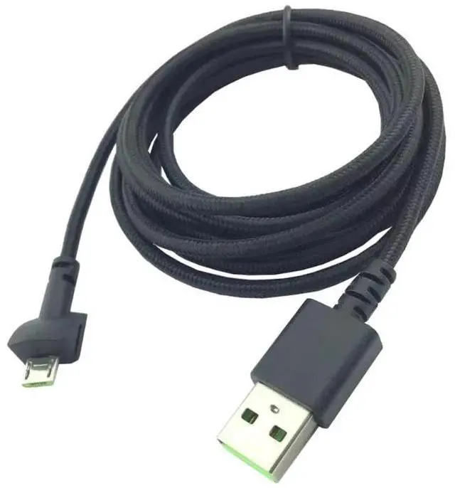 Main image of Nylon Braided Micro USB Charging Cable for Seiren Mini Microphone Micro USB Charger Wires Microphone Cord Replacement