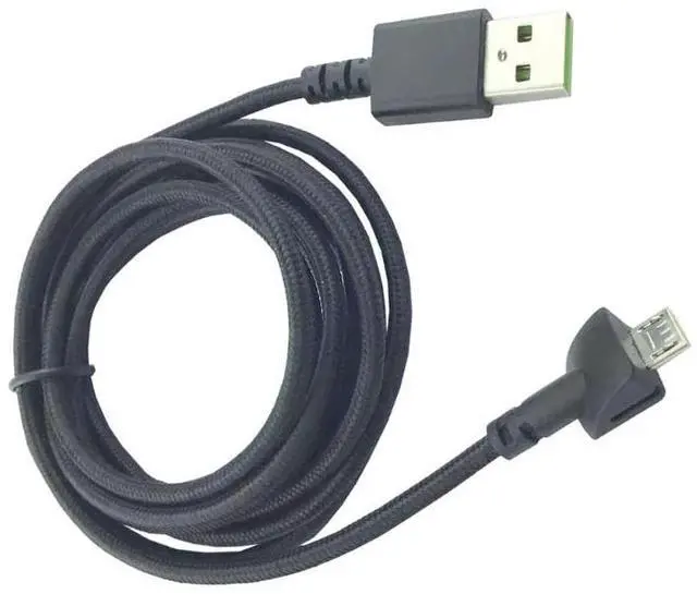 Alt view image 3 of 4 - Nylon Braided Micro USB Charging Cable for Seiren Mini Microphone Micro USB Charger Wires Microphone Cord Replacement