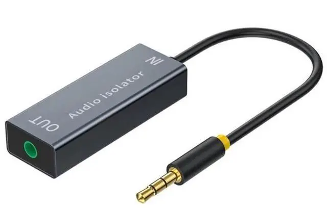 Alt view image 5 of 7 - 3.5mm Audio Cable Speaker Line for Car Stereo Audio System Aux Audio Noise Reducer Filter Ground Loop Noise Isolator Eliminate