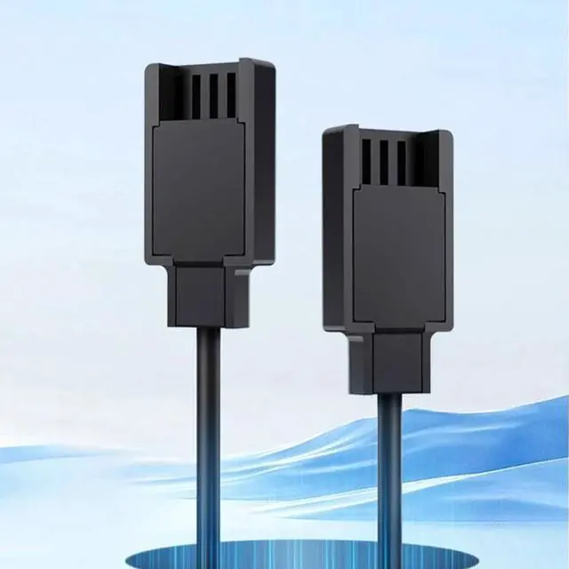 Alt view image 2 of 3 - Charger Cable for Joycon Controller 2 in 1 Joy pad Charging Cable for Nintendo Switch/ Switch Oled 2.5m Portable Charger Cable