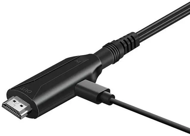 Alt view image 4 of 4 - For PS1 PS2 to HDMI-compatible Converter Adapter 480i/480p/576i Audio Video Converter Supports All For PS2/PS1 Display Modes