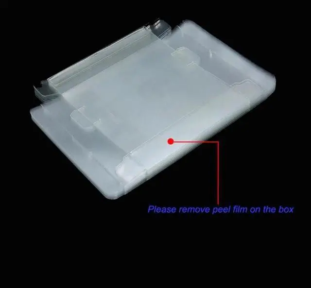 Alt view image 2 of 4 - 10PCS transparent Plastic box Protector Cartridge Case PET for GameBoy Advance Color for G-B /G-B-C /G-B-A