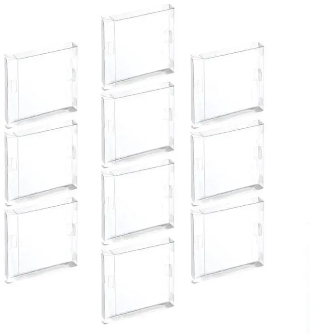 Main image of 10PCS transparent Plastic box Protector Cartridge Case PET for GameBoy Advance Color for G-B /G-B-C /G-B-A