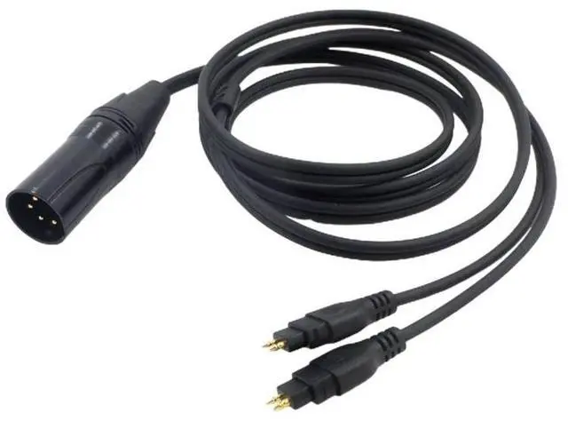 Main image of Sound Card Audio Cables Headphone Cables Balanced Replacement for Sennheiser HD600 HD650 HD660s HD580 Headset XLR Cables 2m