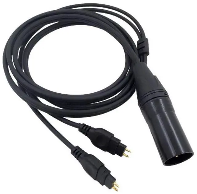 Alt view image 4 of 4 - Sound Card Audio Cables Headphone Cables Balanced Replacement for Sennheiser HD600 HD650 HD660s HD580 Headset XLR Cables 2m