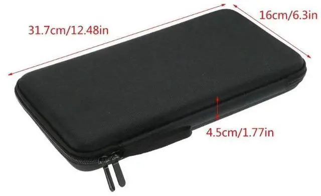 Alt view image 3 of 3 - EVA Hard Shell Keyboard Case for Keychron K3 Pro Keyboard Storage Bag Box Waterproof Protection Dust Proof Carrying Case