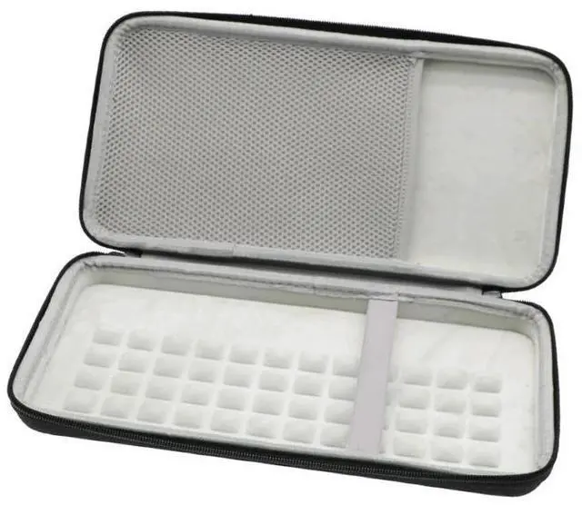 Alt view image 2 of 3 - EVA Hard Shell Keyboard Case for Keychron K3 Pro Keyboard Storage Bag Box Waterproof Protection Dust Proof Carrying Case