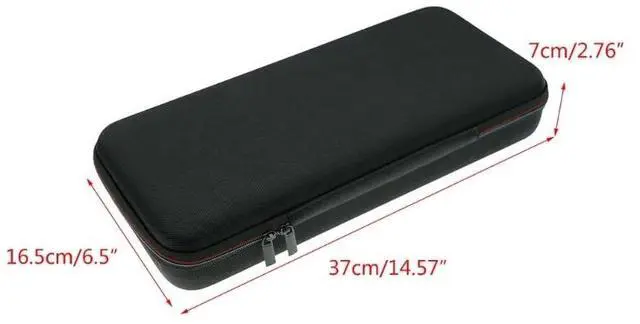 Alt view image 3 of 3 - For KZZI K75 PRO RGB 75% Keyboard Storage Bag Zipper Portable Waterproof Hard EVA Case Shockproof Organizer