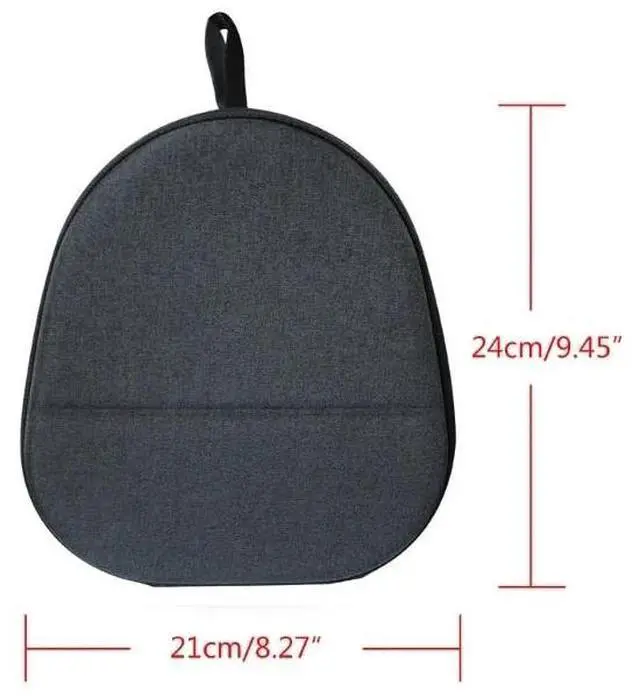 Alt view image 4 of 4 - for  WH1000XM5 Headphone Carrying Case Shockproof Headset Pouch Capacity Handheld Earphone Container Travel Supplies