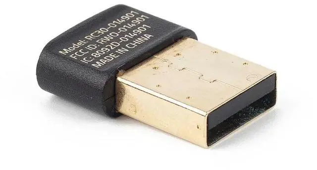 Alt view image 4 of 4 - For ManO'War 7.1 Wireless Gaming head-mounted Headphones USB Receiver Symphony Transmitter Data Audio Cable Accessories