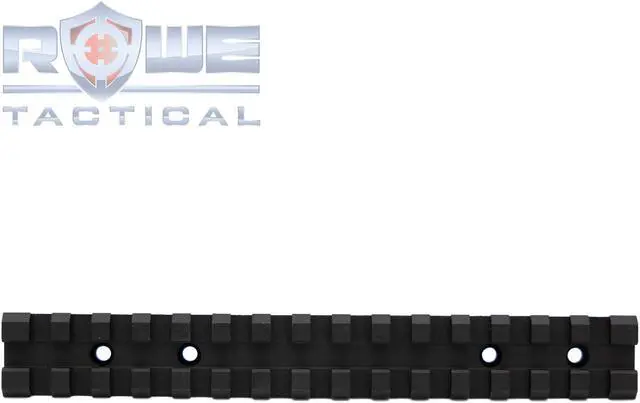 Alt view image 3 of 3 - Rowe Tactical Picatinny Rail for Ruger American Short Action Bolt Rifles 0 MOA