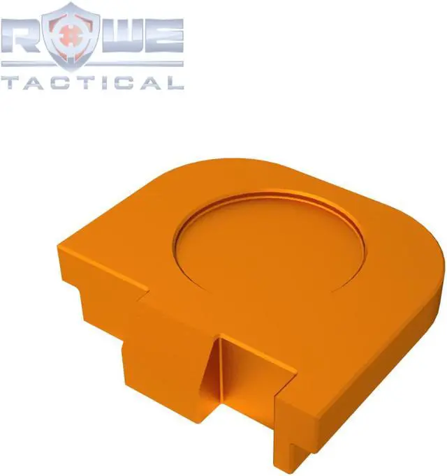 Alt view image 3 of 4 - Rowe Tactical Rear Slide Cover Plate for Glock  G43 G43x G48 - Copper - No Step On Snek