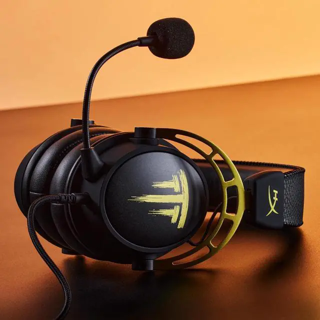 Alt view image 2 of 7 - HyperX Cloud Alpha Gaming Headset - TimTheTatMan Edition - Dual Chamber Drivers, Memory Foam, Aluminum Frame, Detachable Microphone