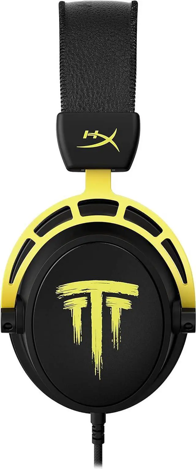 Alt view image 6 of 7 - HyperX Cloud Alpha Gaming Headset - TimTheTatMan Edition - Dual Chamber Drivers, Memory Foam, Aluminum Frame, Detachable Microphone