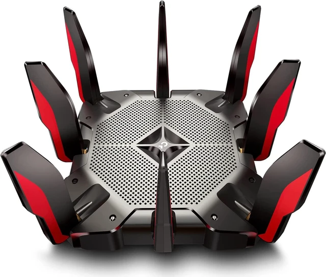 Main image of TP-Link WiFi 6 Internet Gaming Router - Tri Band High-Speed ax, Wireless Smart VPN for a Large Home, 2.5G WAN, 8 Gigabit LAN Ports (Archer AX10000)