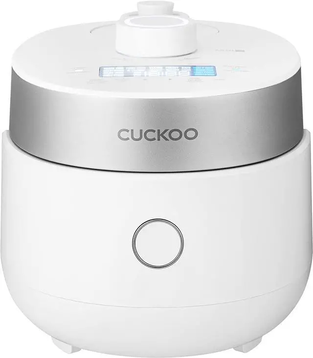 Main image of CUCKOO CRP-MHTR0309F 3-Cup (Uncooked) / 6-Cup (Cooked) Induction Heating Twin Pressure Rice Cooker & Warmer with Nonstick Inner Pot, 15 Menu Modes, 3 Voice Guide, Auto Clean (White)