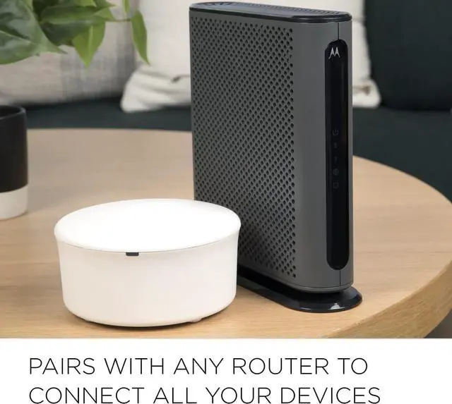 Alt view image 2 of 7 - Motorola MB7621 Cable Modem | Pairs with Any WiFi Router | Approved by Comcast Xfinity, Cox, and Spectrum | for Cable Plans Up to 900 Mbps | DOCSIS 3.0