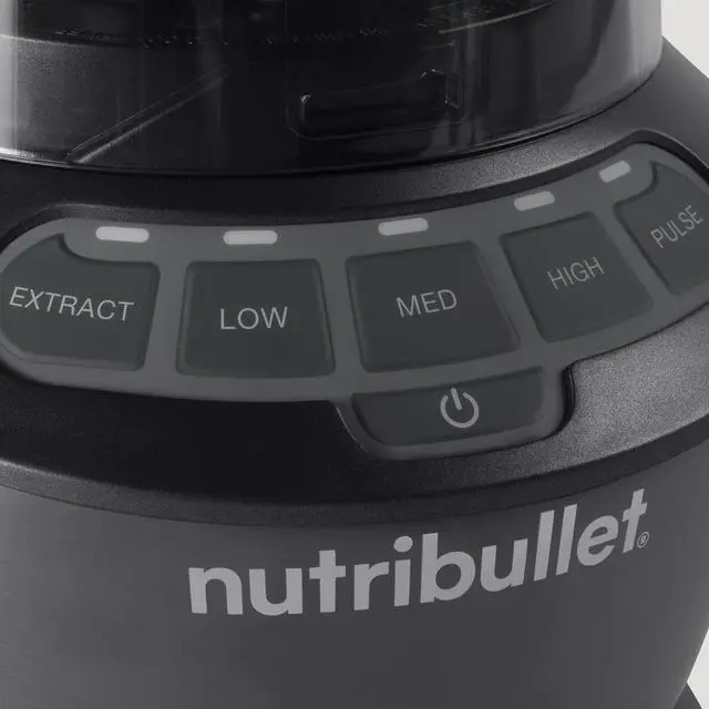 Alt view image 5 of 7 - nutribullet Full-Size Blender Combo 1200W  NBF50500 - Dark Gray