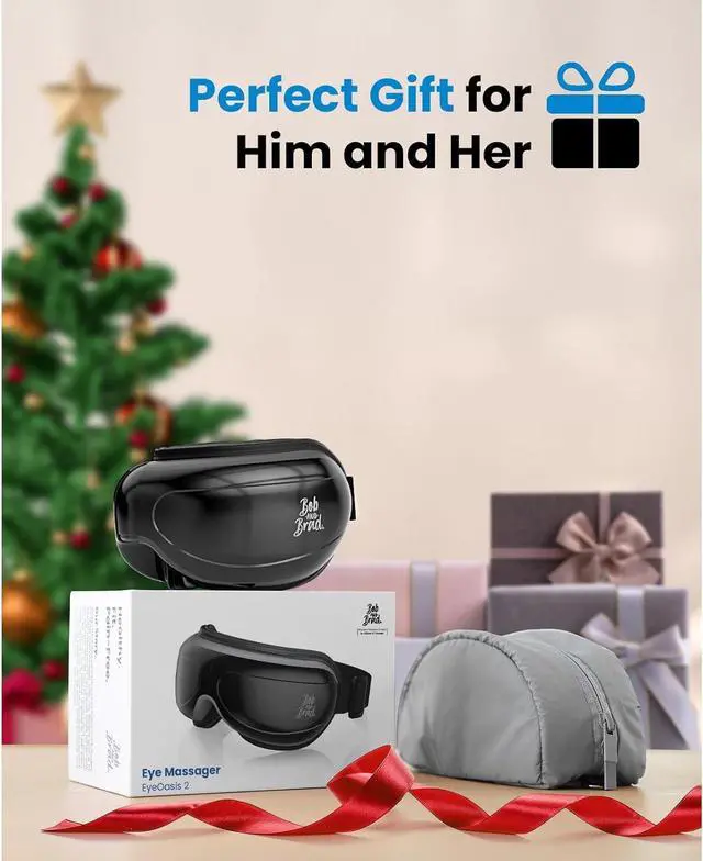 Alt view image 6 of 7 - BOB AND BRAD Eye Massager, EyeOasis 2 -Eye Massager with Heat,Smart Eye Mask Massager for Migraine with BT Music,Reduce Eye Strain Dry Eyes Improve Sleep,FSA/HSA Eligible,Gifts for Women and Men,Black