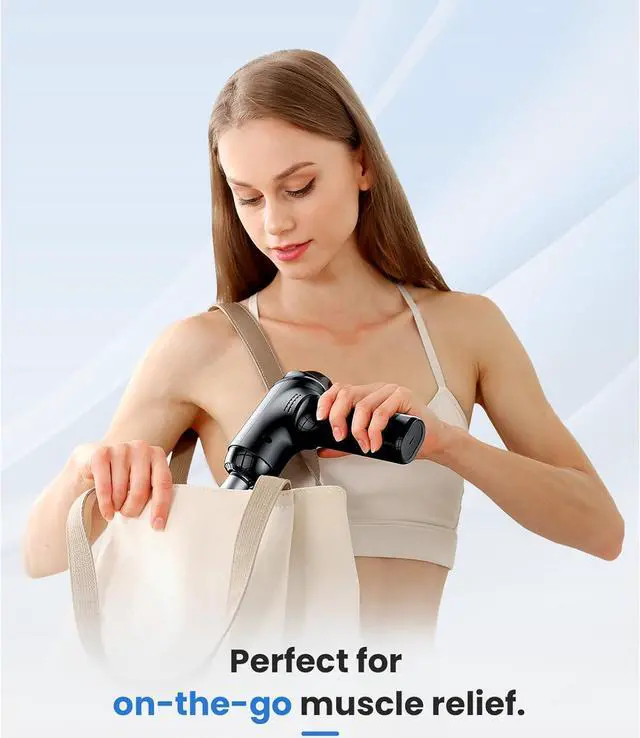 Alt view image 4 of 7 - BOB AND BRAD T2 Max Massage Gun with Metal Head,4000 mAh Battery Handheld Electric Massager, Professional Percussion Muscle Massage Gun Deep Tissue with 10MM Amplitude,Nice Gift, FSA and HSA Eligible