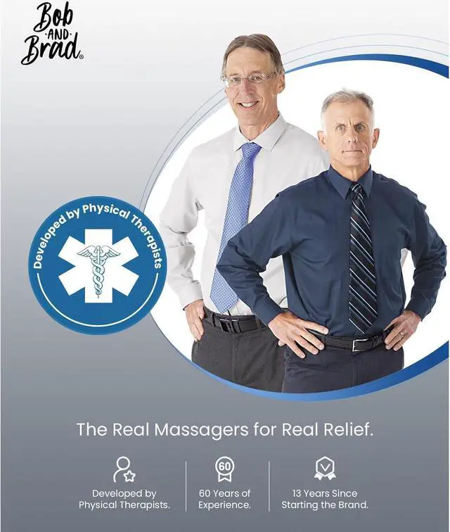Alt view image 7 of 7 - BOB AND BRAD sWAVE Massage Gun with Belt,Handheld Electric Back Massager,Vibrating Deep Tissue Percussion Muscle Massager Gun for Professional Athletes with 8mm Amplitude,FSA & HSA Eligible,Nice Gift