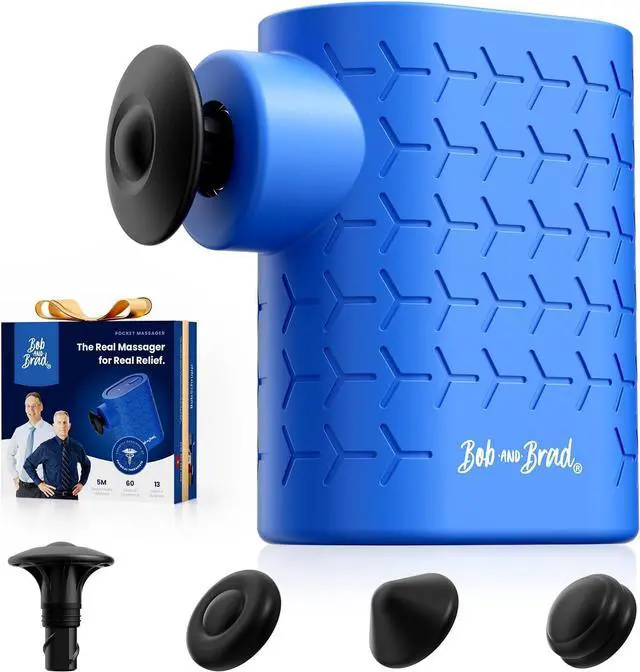 Main image of Bob and Brad P5 Mini Massage Gun, 2800 RPM 5mm Amplitude Deep Tissue Portable Massage Gun for Pain Relief, Travel Size Back Massager for Daily Comfort, Only 0.49 lb, Idea Gift for Men and Women