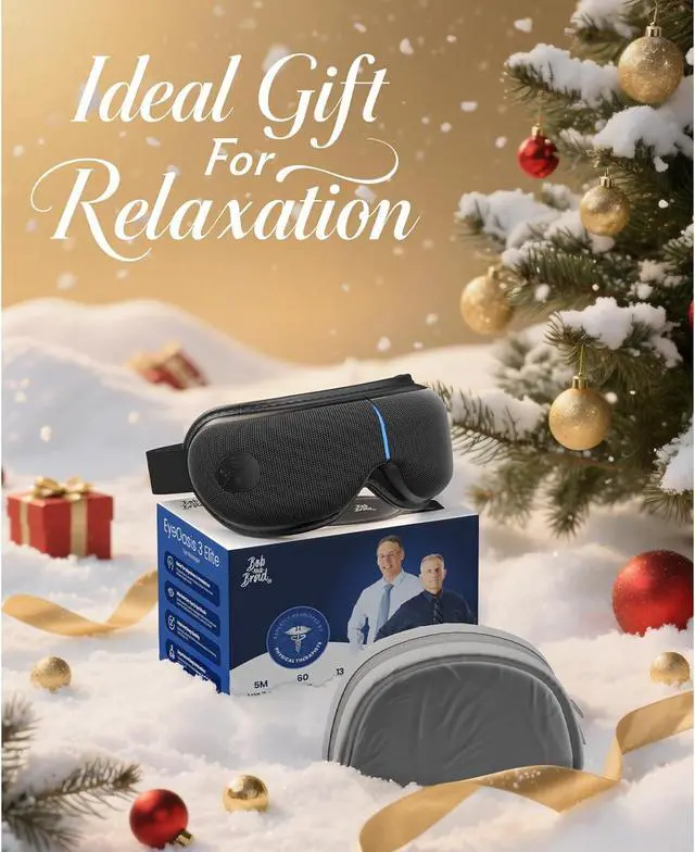 Alt view image 6 of 7 - Bob and Brad Smart Quiet Eye Massager with Hot/Cold Therapy, Heated Professional Face Massager with 3-Level Compression for Migraines Dry Eyes Strain Relief Improve Sleep, Idea Gift, FSA/HSA Eligible