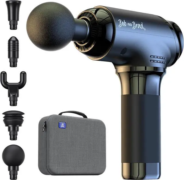 Main image of Bob and Brad T2 Massage Gun, Percussion Deep Tissu Muscle Massage Gun (from original manufacturer with original package and accessories, providing one year warranty)