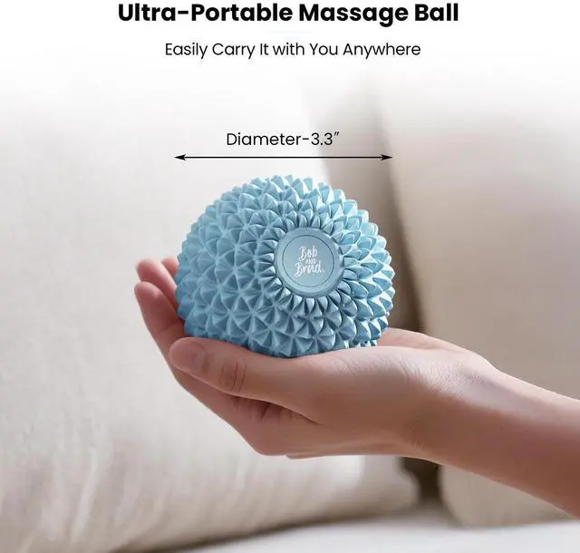 Alt view image 3 of 7 - Vibrating Massage Ball 2PCS 2-Speed High-Intensity Fitness Yoga Massage Roller