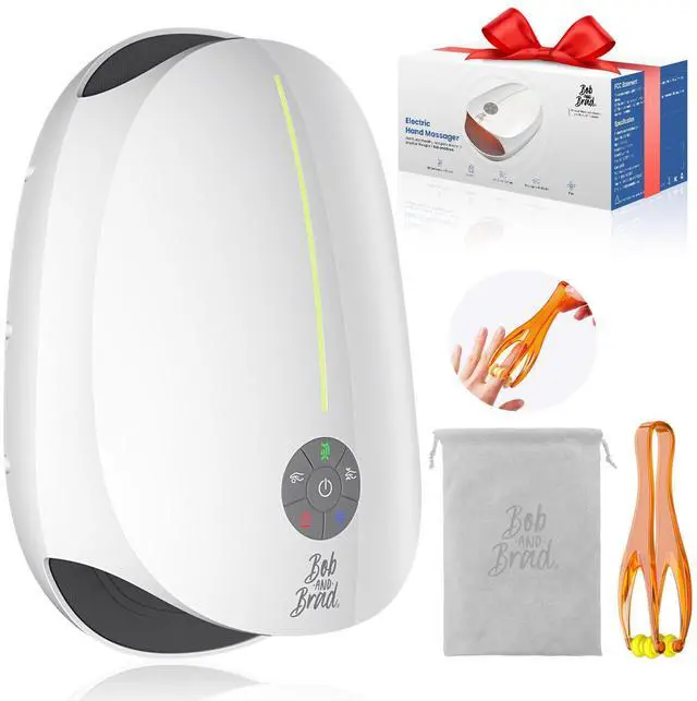 Main image of Auto-Roller Portable Handheld Massager, Heat, Compression for Hand Pain Relief