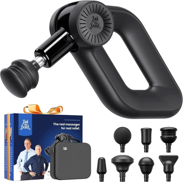 Main image of Bob and Brad D6 Pro Percussion Massage Gun, Deep Tissue Muscle Massager with 16mm Amplitude & 85lbs Stall Force, Quiet Electric Massager for Athletes