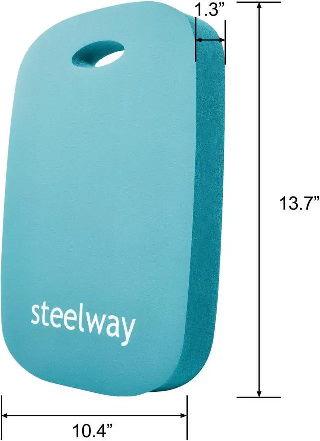 Alt view image 7 of 7 - steelway Thick Kneeling Pads,Plank Support Pad, knee Pad Cushion for Yard Work, Gardening, Yoga, Exercise, Floor Kneeler for Baby Bath ,  13.7 x 10.4 x 1.3, Blue, 1 Pack