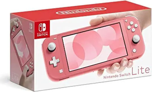 Nintendo Switch Lite - Coral (Japanese Version) - Newegg.com