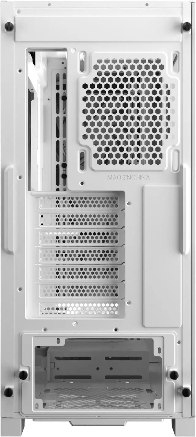 Alt view image 4 of 10 - Antec Dark League DP505 White, High-Airflow Mesh Front Panel, 3 x 120mm ARGB Fans, ARGB & PWM Hub, 8 x Rubber Grommets & 3 x Cable Ties, Type-C 3.2 Gen2, GPU Bracket, Mid-Tower E-ATX Gaming Case