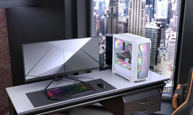 Alt view image 2 of 10 - Antec Dark League DP505 White, High-Airflow Mesh Front Panel, 3 x 120mm ARGB Fans, ARGB & PWM Hub, 8 x Rubber Grommets & 3 x Cable Ties, Type-C 3.2 Gen2, GPU Bracket, Mid-Tower E-ATX Gaming Case