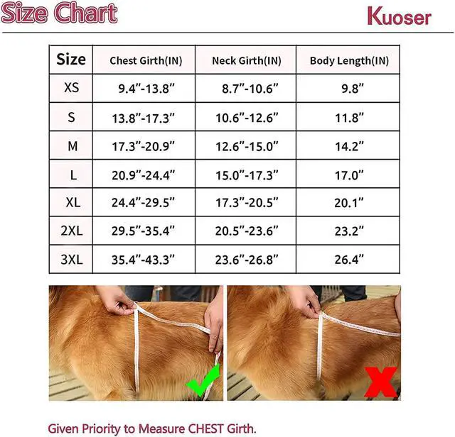 Alt view image 2 of 6 - Kuoser Dog Coats Dog Jackets Waterproof Coats for Dogs Windproof Cold Weather Coats Small Medium Large Dog Clothes Reversible British Style Plaid Dog Sweaters Pets Apparel Winter Vest for Dog Red XS