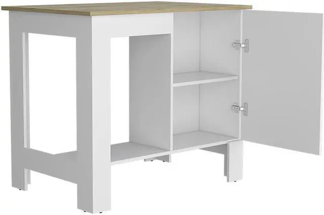 Alt view image 6 of 6 - Kitchen island, Shoproni, White