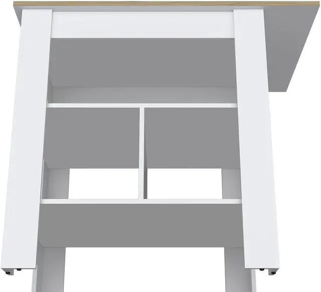 Alt view image 7 of 7 - Kitchen Island, Pompeya, White