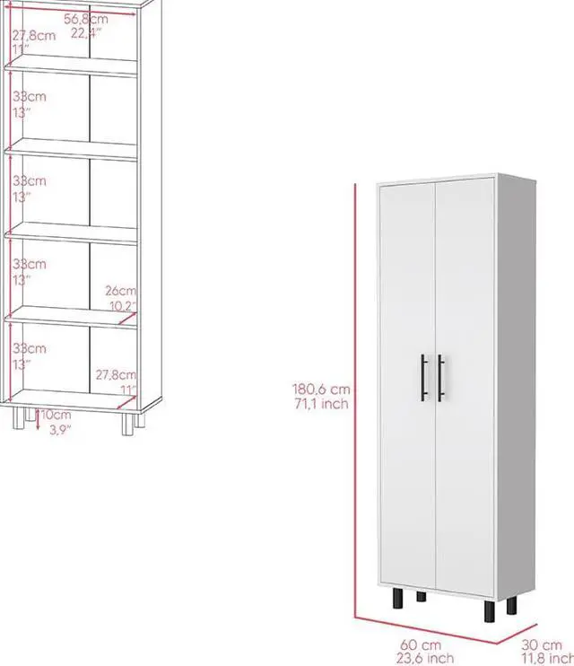 Alt view image 3 of 6 - Multistorage Manacor, White