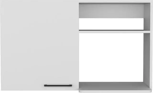 Alt view image 5 of 6 - Alexandria 2 Piece Kitchen Set, Wall Cabinet + Utility Sink, White